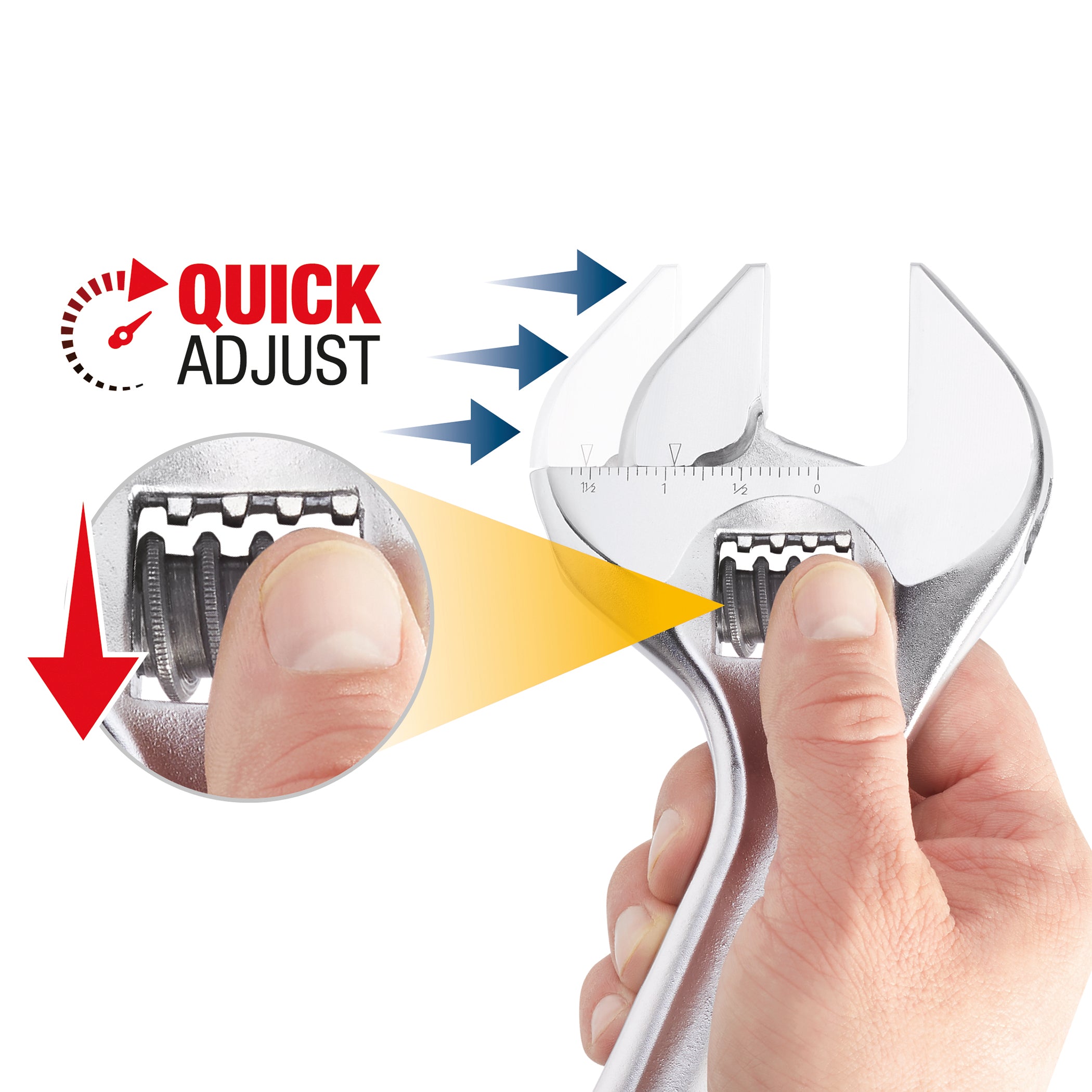 294 après J.-C. - Clés à molette à réglage rapide - Usag 294 après J.-C. - Clés à molette à réglage rapide - Usag